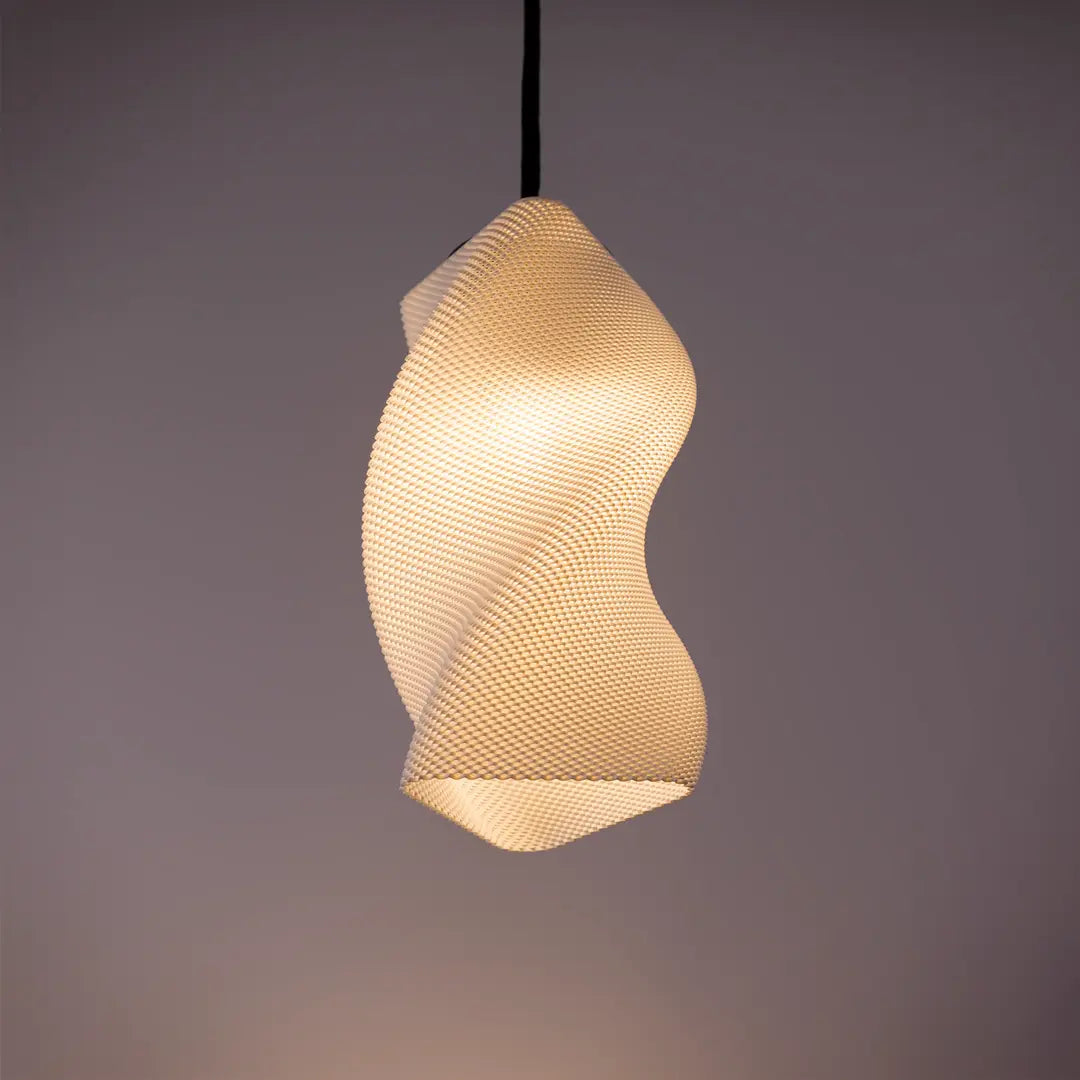 Hanging Lamp — Geometric Mesh Pendant Light | VECTOR by Lunfardo
