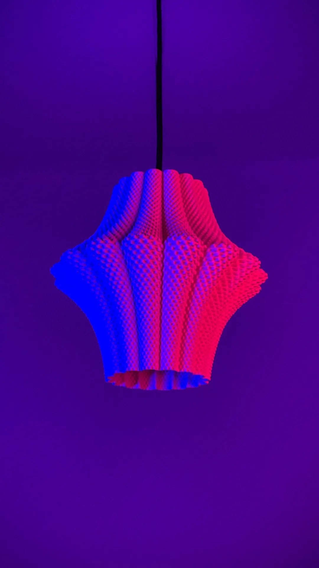 LARISA — Sculptural Pendant Lamp Shade |  Hardwired Option by Lunfardo