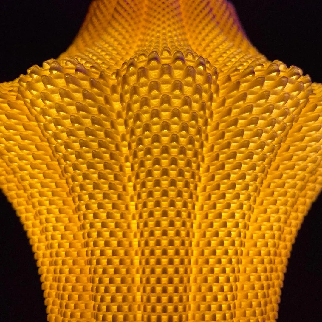 LARISA — Sculptural Pendant Lamp Shade |  Hardwired Option by Lunfardo